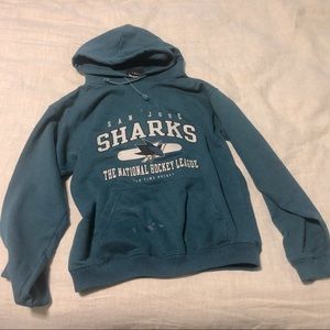 🥰Teal Sharks Hockey Sweatshirt